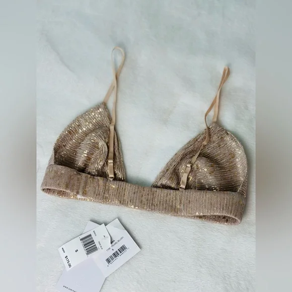 Sabina Musayev Lupeta Bra Pearl Blush Size Small - Picture 4 of 10